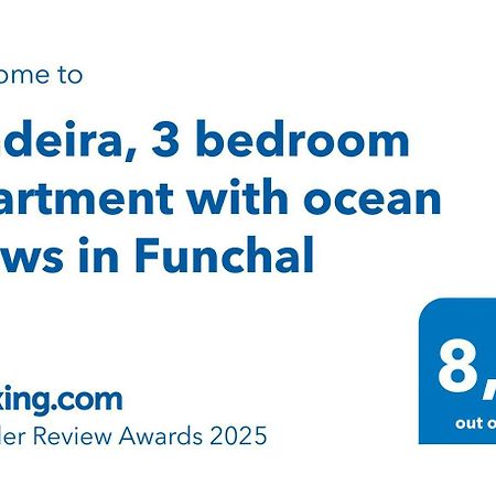 Madeira, 3 Bedroom Apartment With Ocean Views In Funchal Buitenkant foto