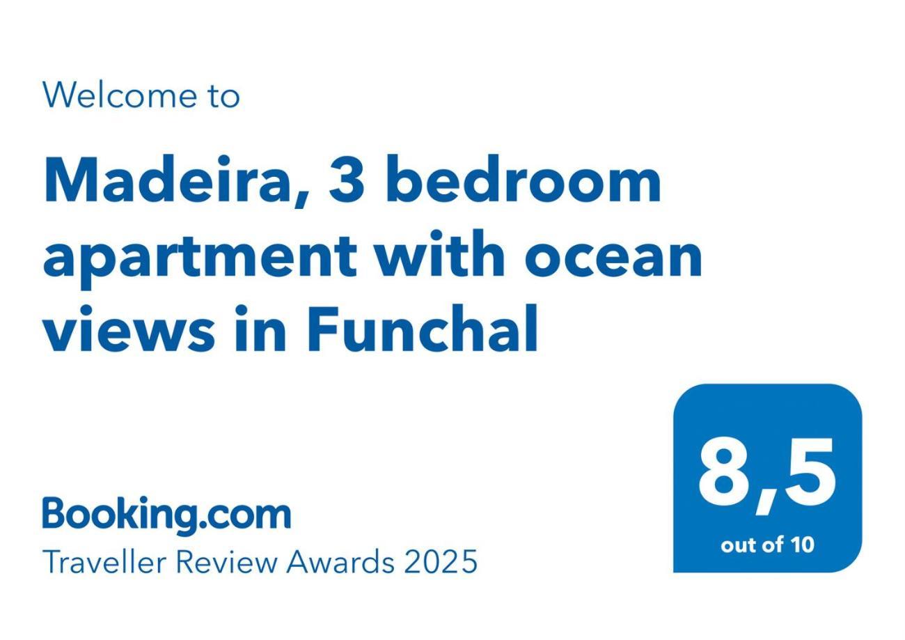 Madeira, 3 Bedroom Apartment With Ocean Views In Funchal Buitenkant foto